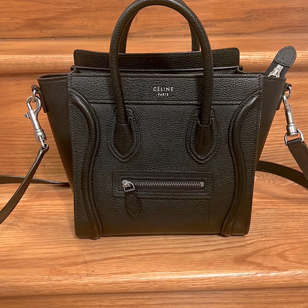 Celine Nano luggage bag in calfskin